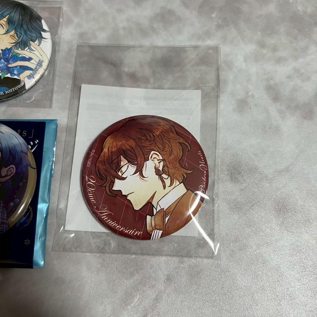 PandoraHearts パンドラ POPUP ギルバート 花言葉 缶バッジ①