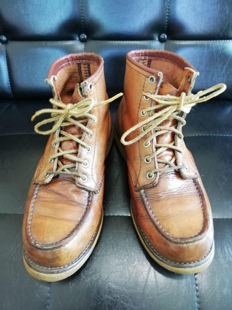 ヴィンテー⑯ '91年製 875 裏半円犬タグ取れ 6.5E Yomxe-m81363564886 RED WING セッター らくらくメ