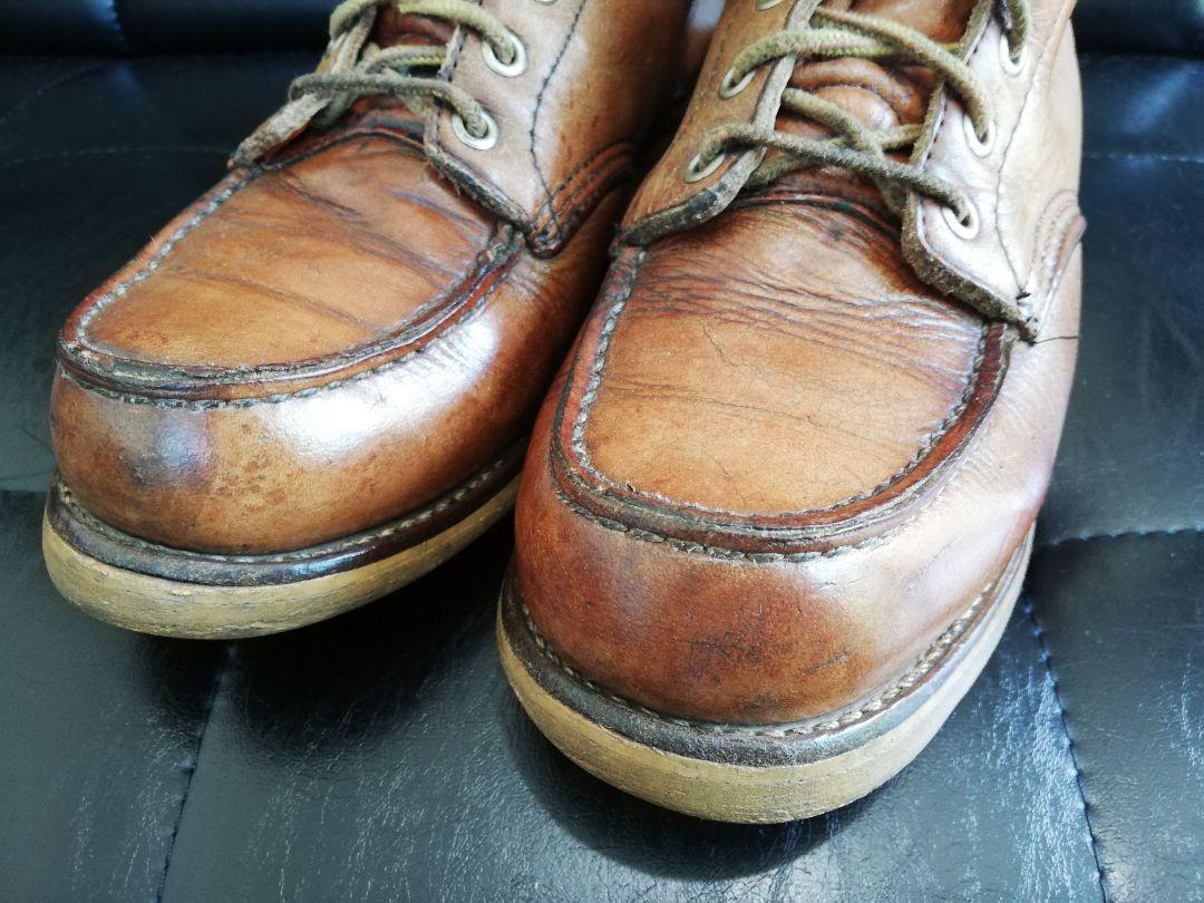 ヴィンテー⑯ '91年製 875 裏半円犬タグ取れ 6.5E Yomxe-m81363564886 RED WING セッター らくらくメ