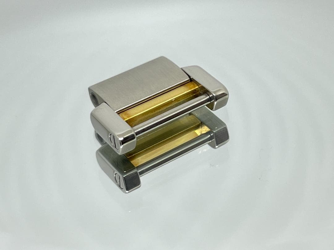 カルティエ時計 タンクフランセーズ SM K18コンビ 駒 コマ カルティエ