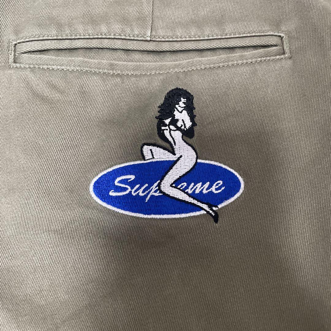 Supreme Chino Pant 緑 カーキ