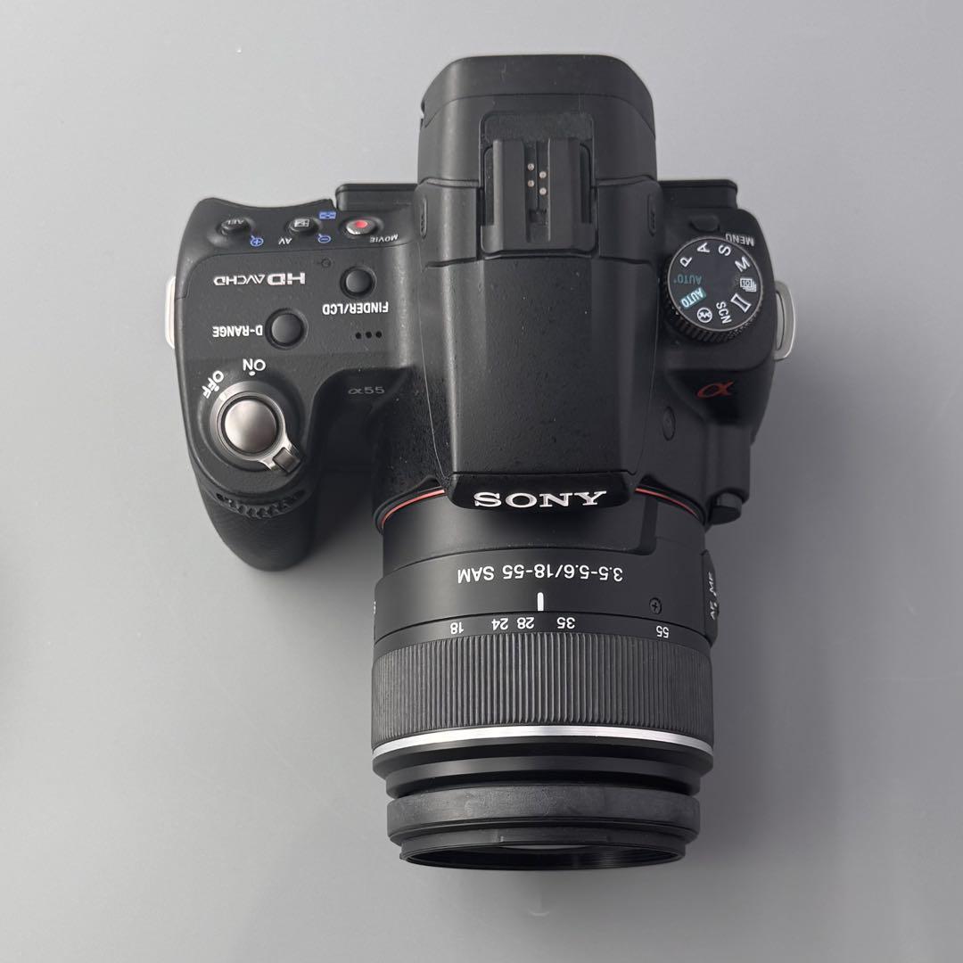 SONY ミラーレス一眼 α55 ズームレンズキットSLT-A55VL