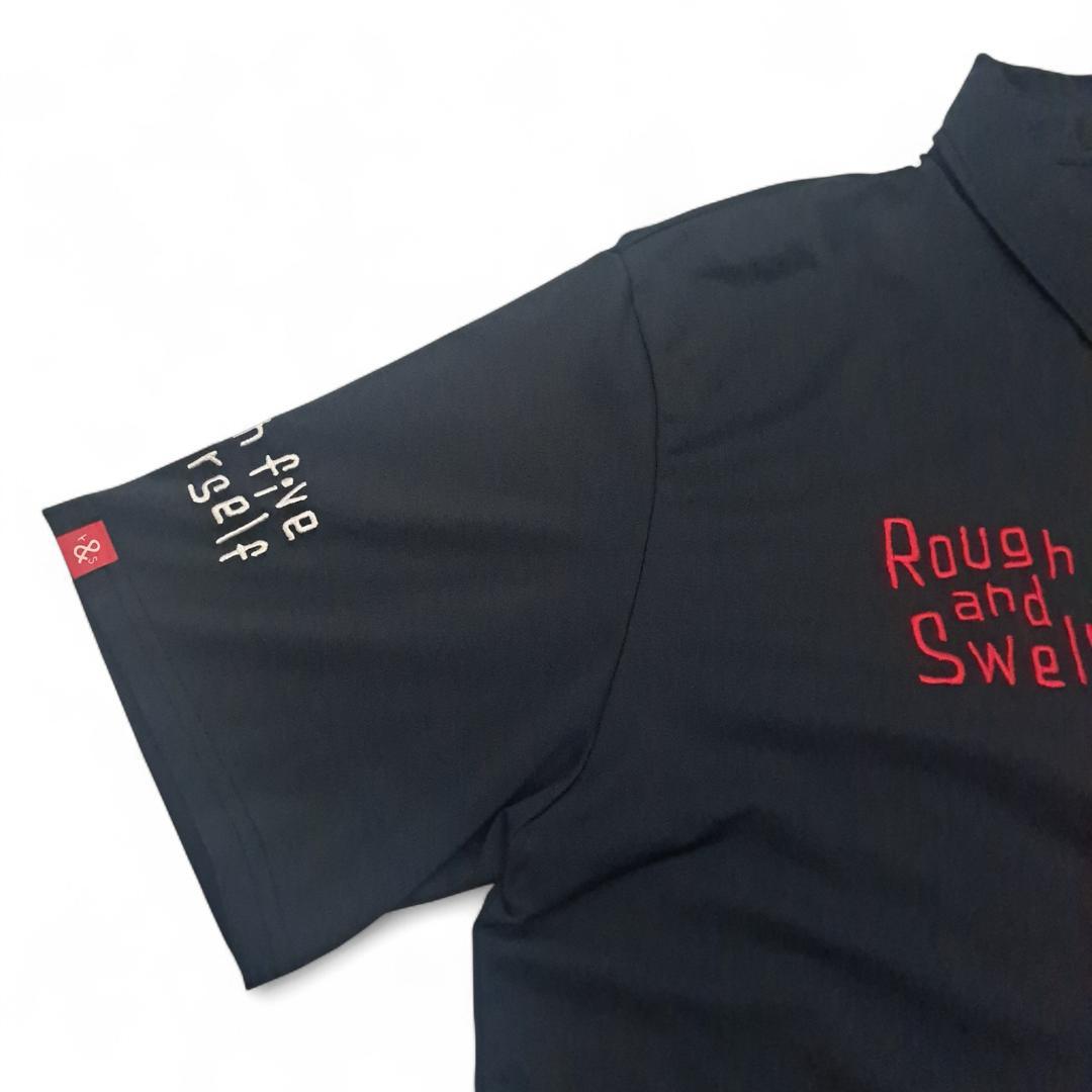rough & swell　ポロシャツ　サイズ　L GO/LOOK!（ゴルック） | rough & swell HORIZON POLO ブラック
