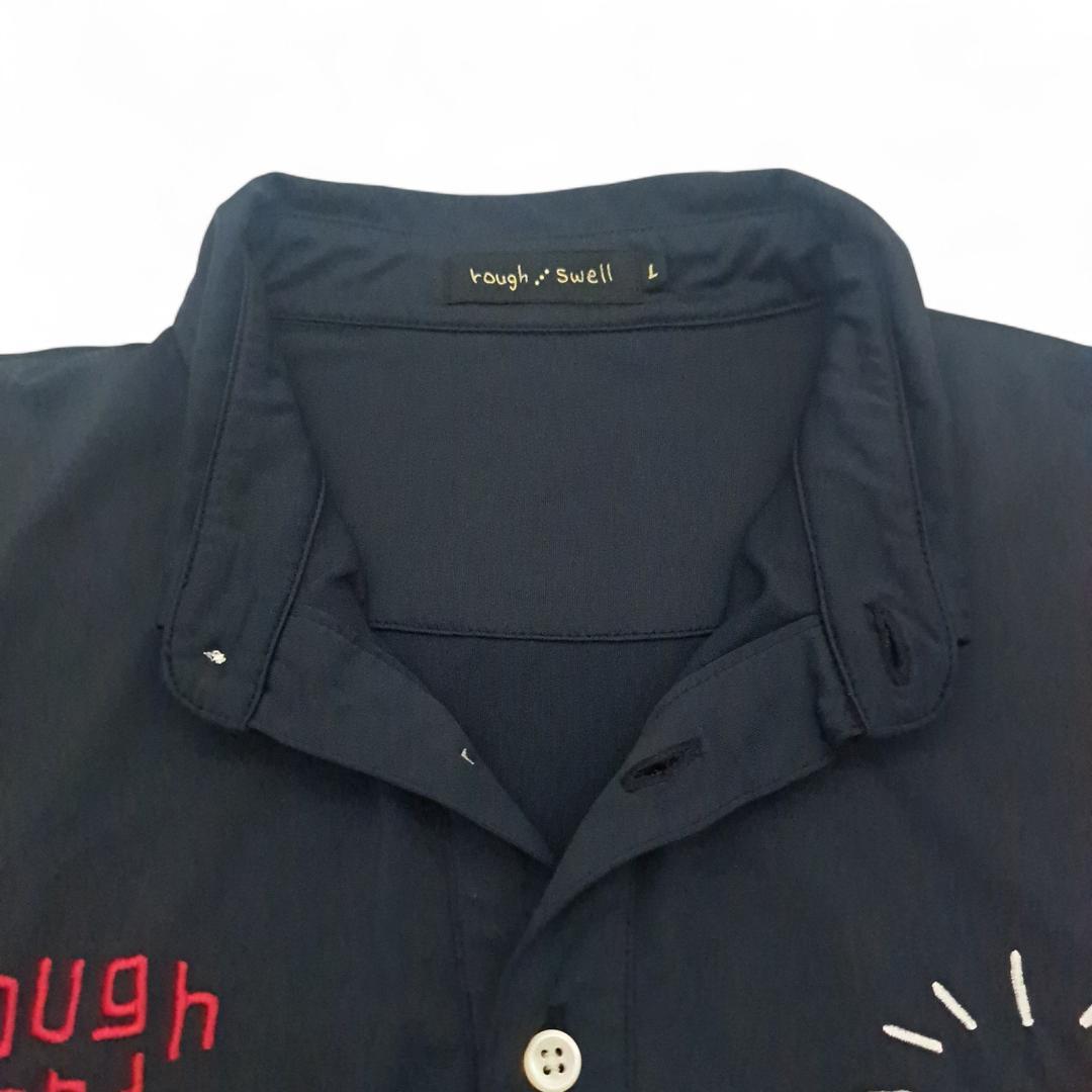rough & swell　ポロシャツ　サイズ　L GO/LOOK!（ゴルック） | rough & swell HORIZON POLO ブラック