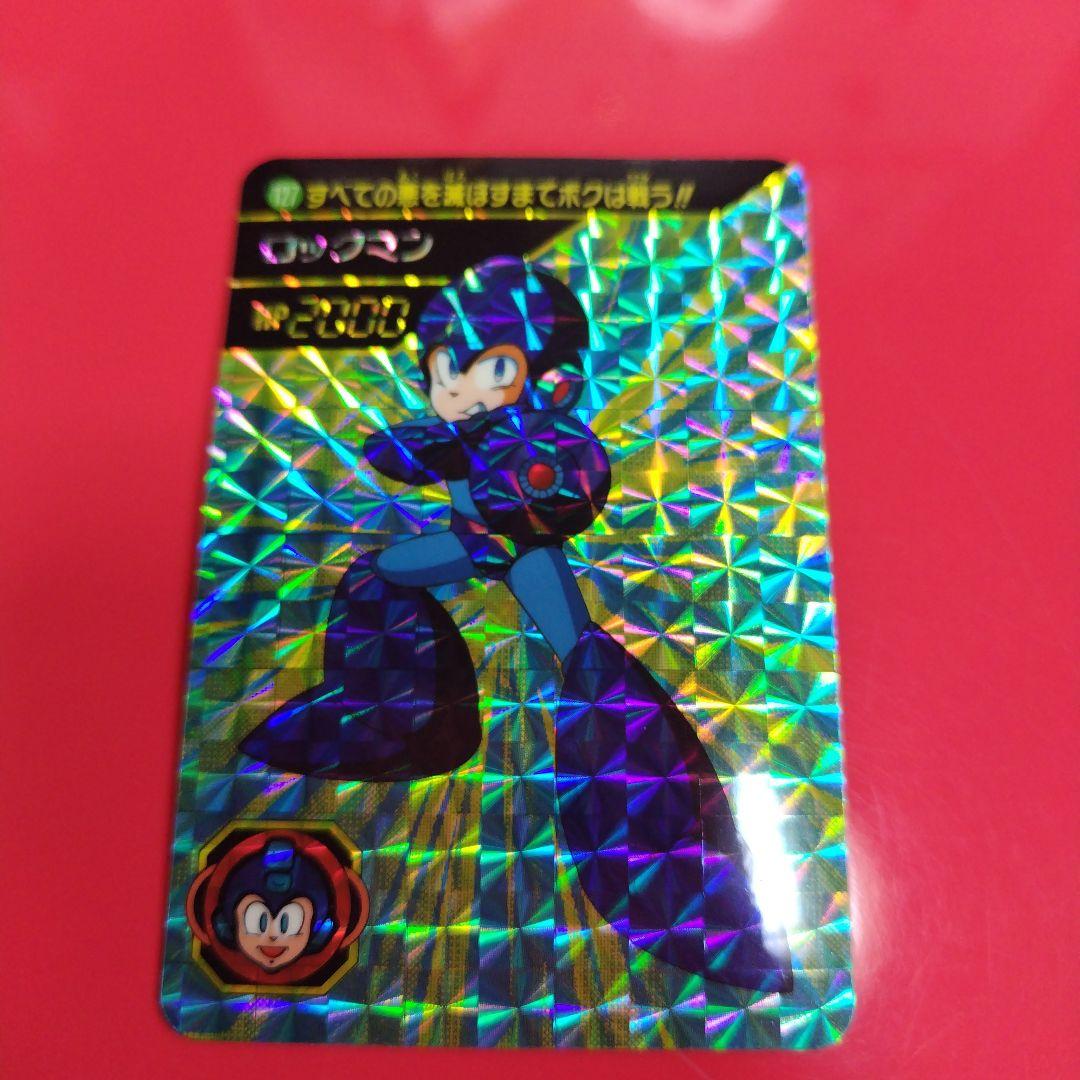 貴重 ロックマン キラカード 8枚セット 90年代 - メルカリ