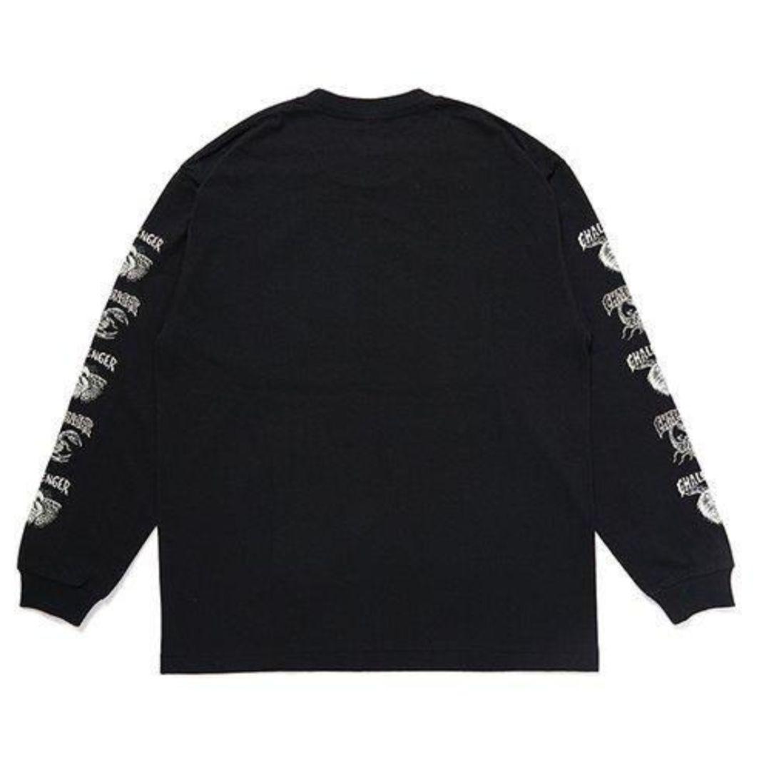 値下げCHALLENGER/L/S SCORPION TEE（BLACK） CHALLENGER L/S SCORPION TEE - 東海地方 三重県津市 アメカジ