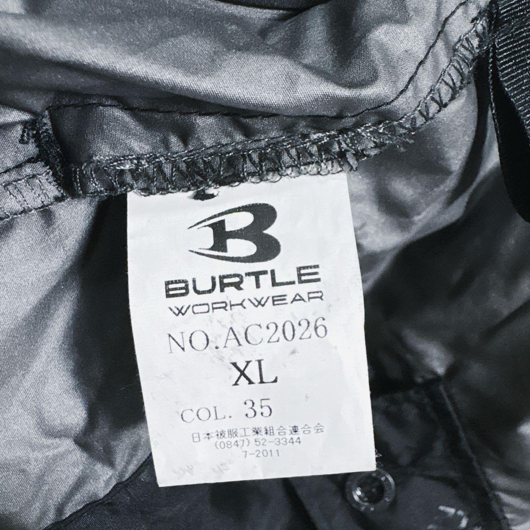 バートル BURTLE 2024 22V バッテリー　半袖フルセット　黒XL
