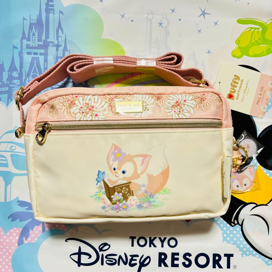 ディズニー⭐️ダッフィー PAUL&JOEACCESSOIRES ショルダーバッグ ダッフィートートバッグ\u0026ポーチ 東京ディズニーシー限定・ダッフィー