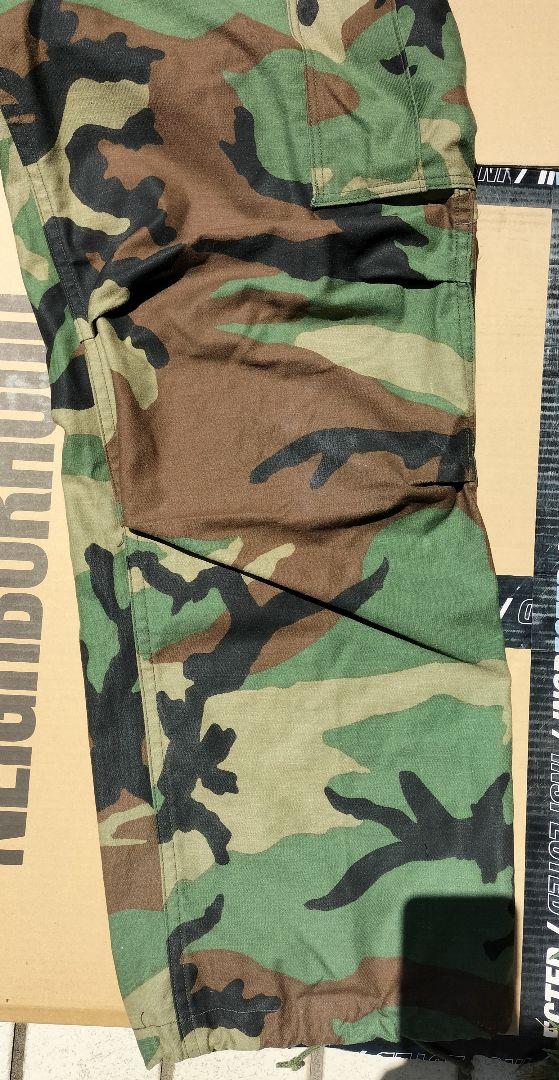 80s M65 カーゴパンツ ウッドランドカモ 米軍実物 CARGO