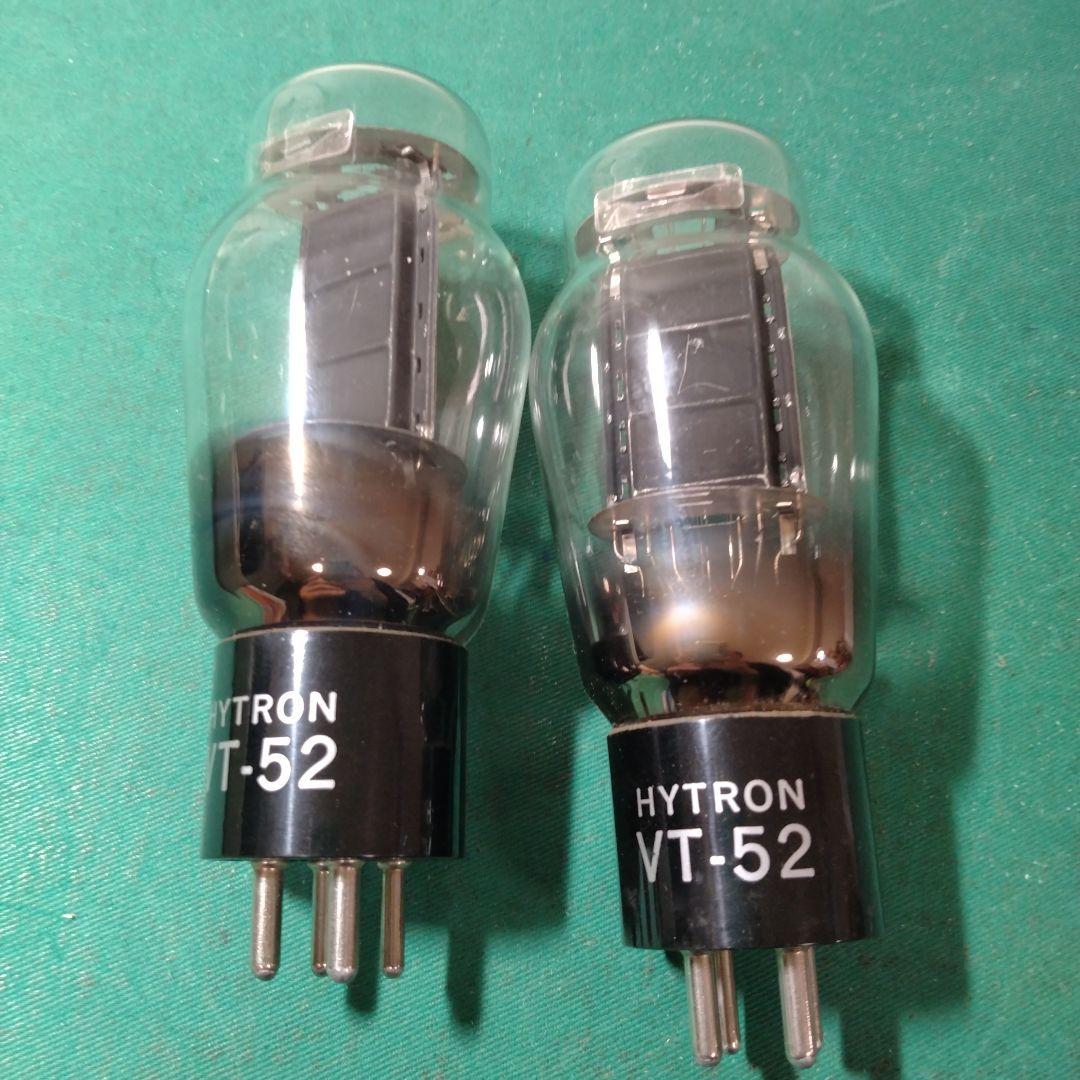 f*e様 HYTRON VT-52 動作未確認 真空管
