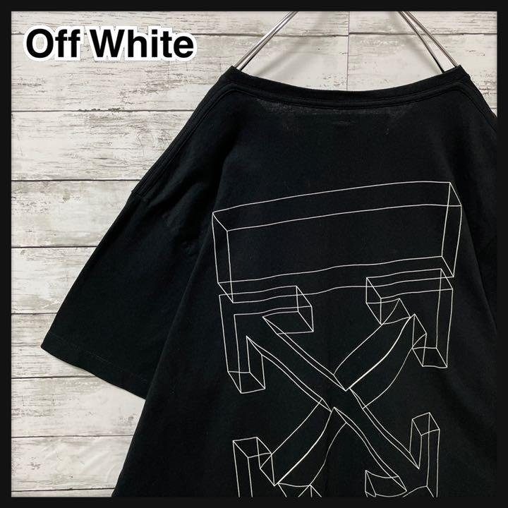 オフホワイト☆クロスアロー 最高デザイン半袖Tシャツ 入手困難 人気