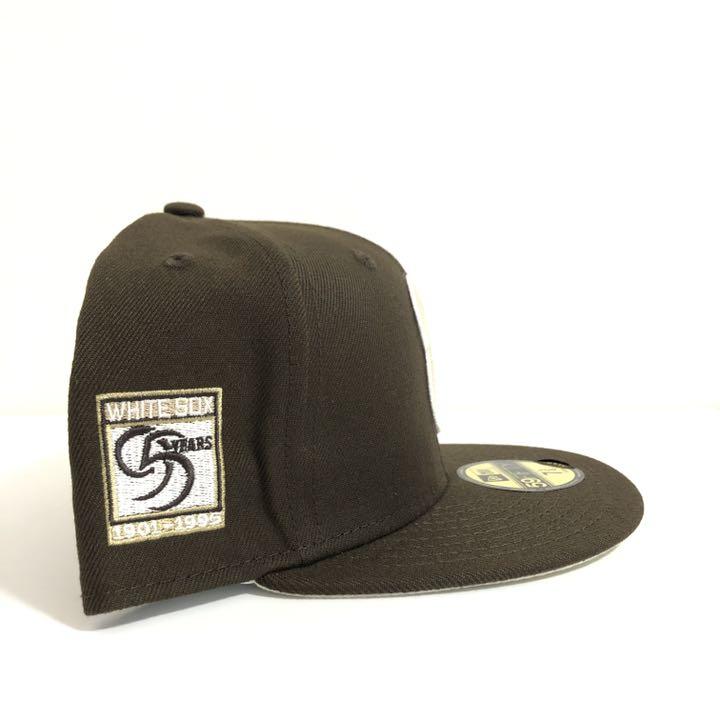 最新作正規品 New 5 8 Cap ニューエラ ホワイトソックス TFyPB-m81384539354 Era ツバ裏イエロー 限定SALE100%新品