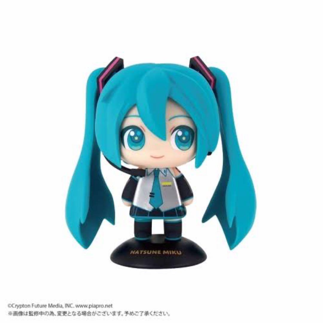 初音ミク　ゆらゆらソーラーフィギュア　2個セット 初音ミク ゆらゆらヘッド 2種 - メルカリ
