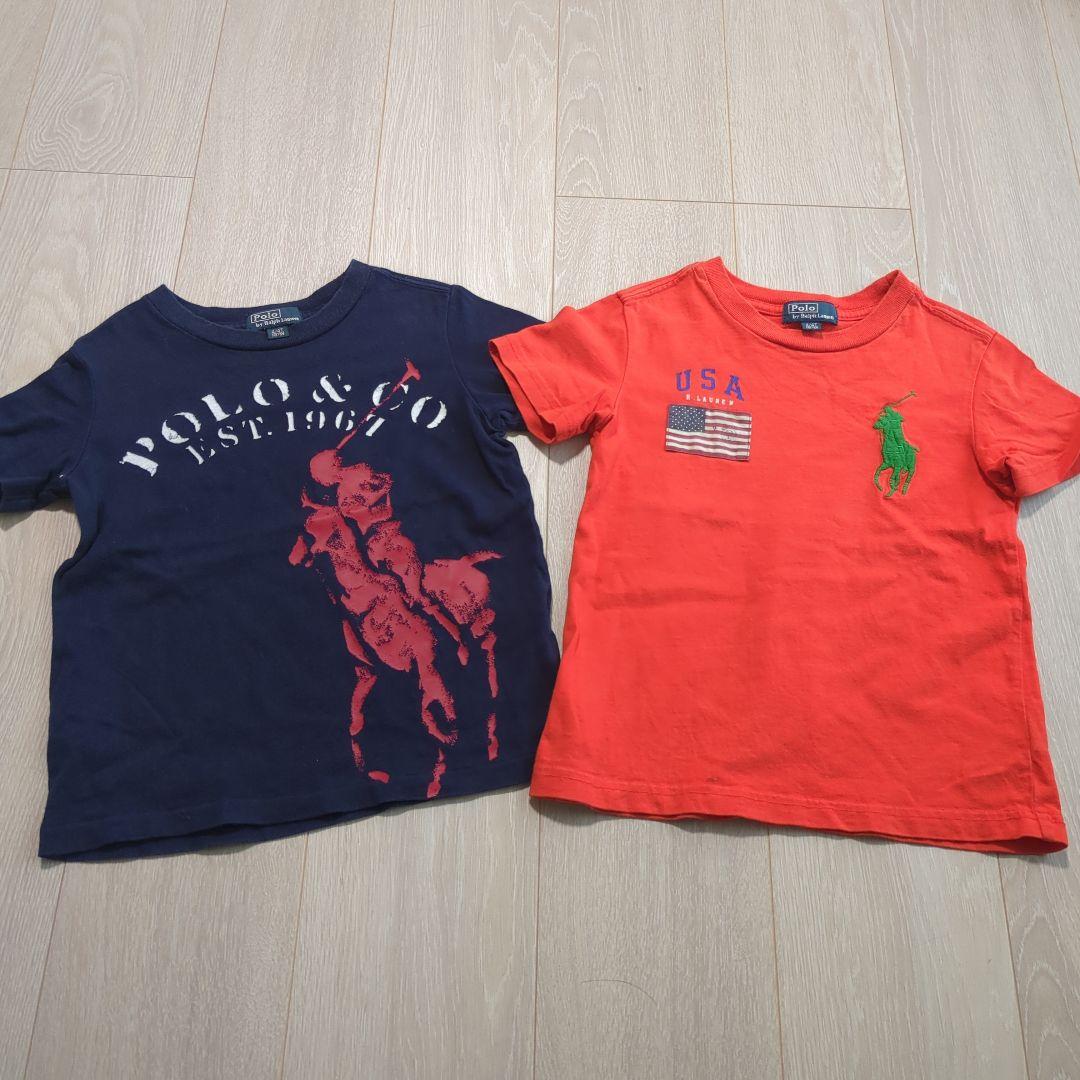 お歳暮 人気 オシャレ Polo by メルカリ - 4T Tシャツ2枚セット Lauren Ralph トップス