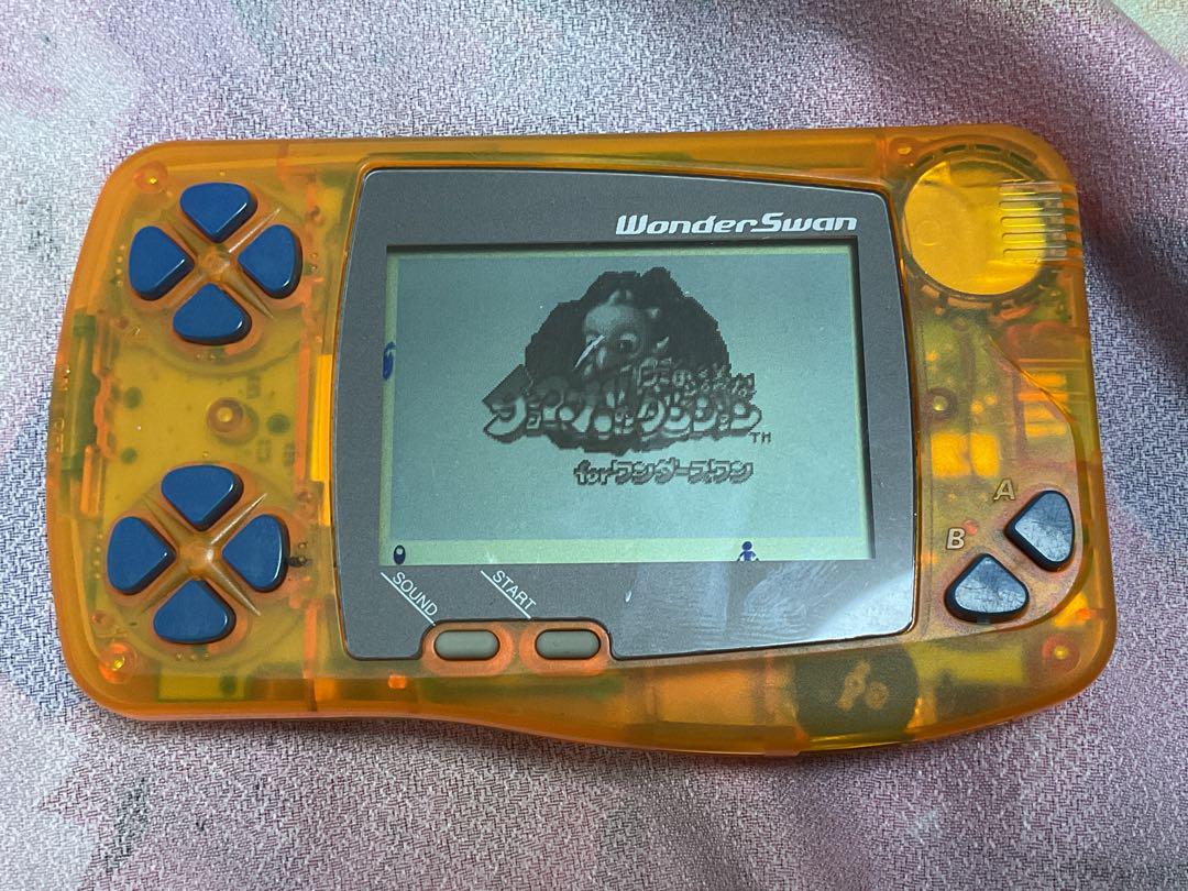 ワンダースワン　デジモン限定　クリアオレンジ