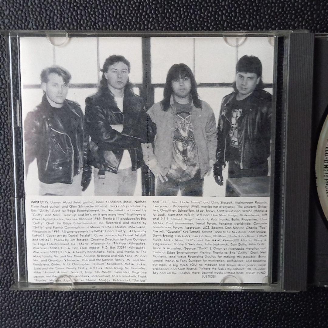Impact take the pain スラッシュメタル スラッシュメタル] IMPACT - TAKE THE PAIN 1000枚限定