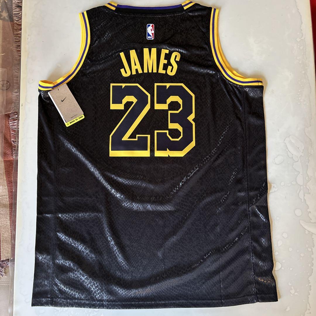 独特の素材 LeBron ユニフォーム ブラックマンバ final 優勝 限定 新品未使用 ウェア