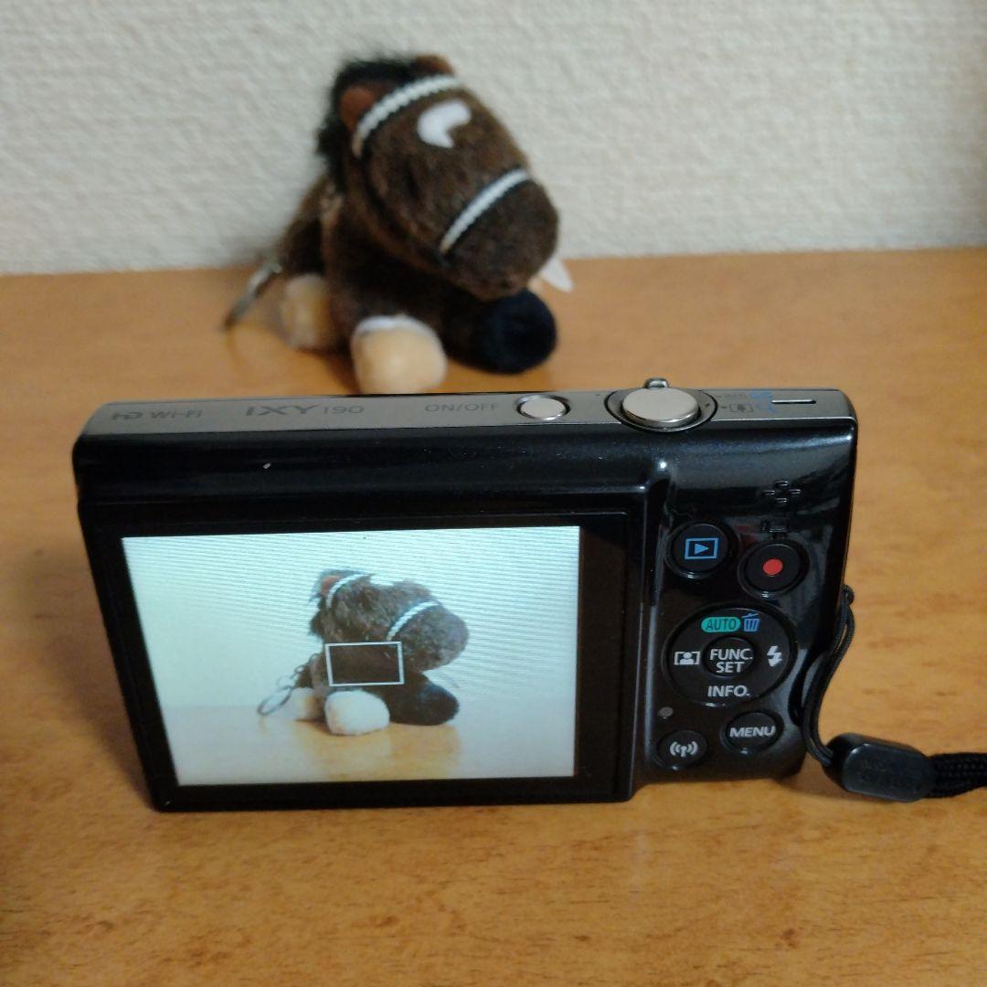 Canon IXY 190 デジタルカメラ 黒　動作確認済