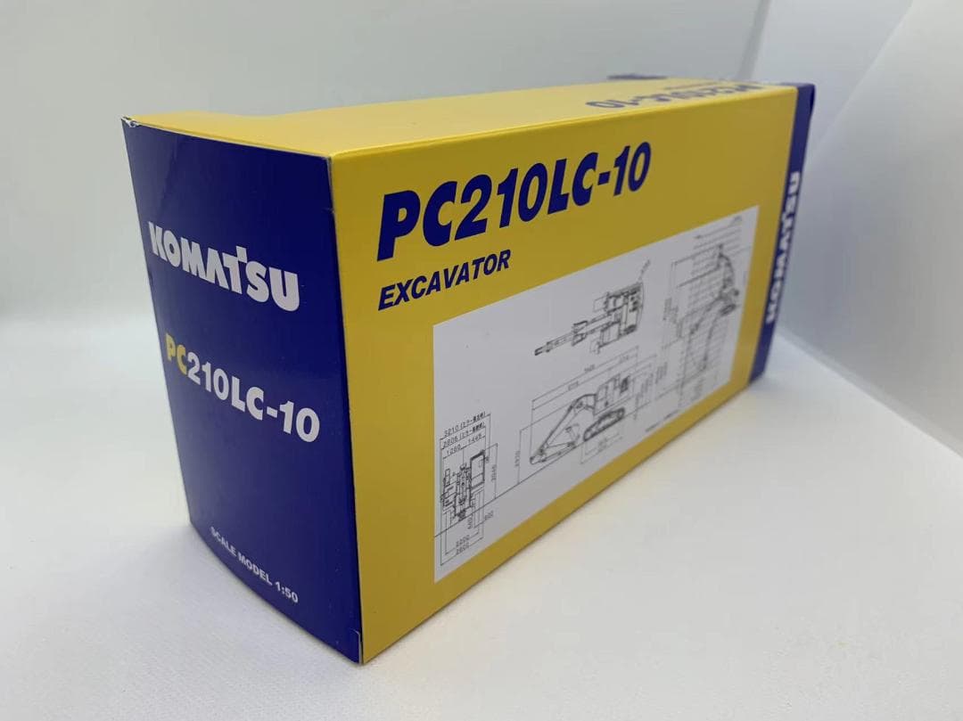 コマツ特注 1/50 コマツ KOMATSU PC210LC-10 【予約販売】本 33%割引