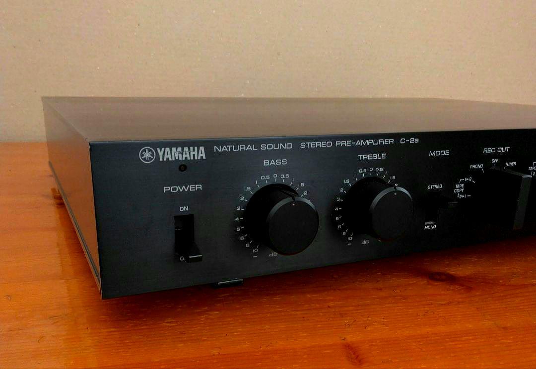 YAMAHA C-2a プリアンプ/Black Gate コンデンサー仕様/美品 YAMAHA C-2a プリアンプ/Black Gate コンデンサー仕様/美品