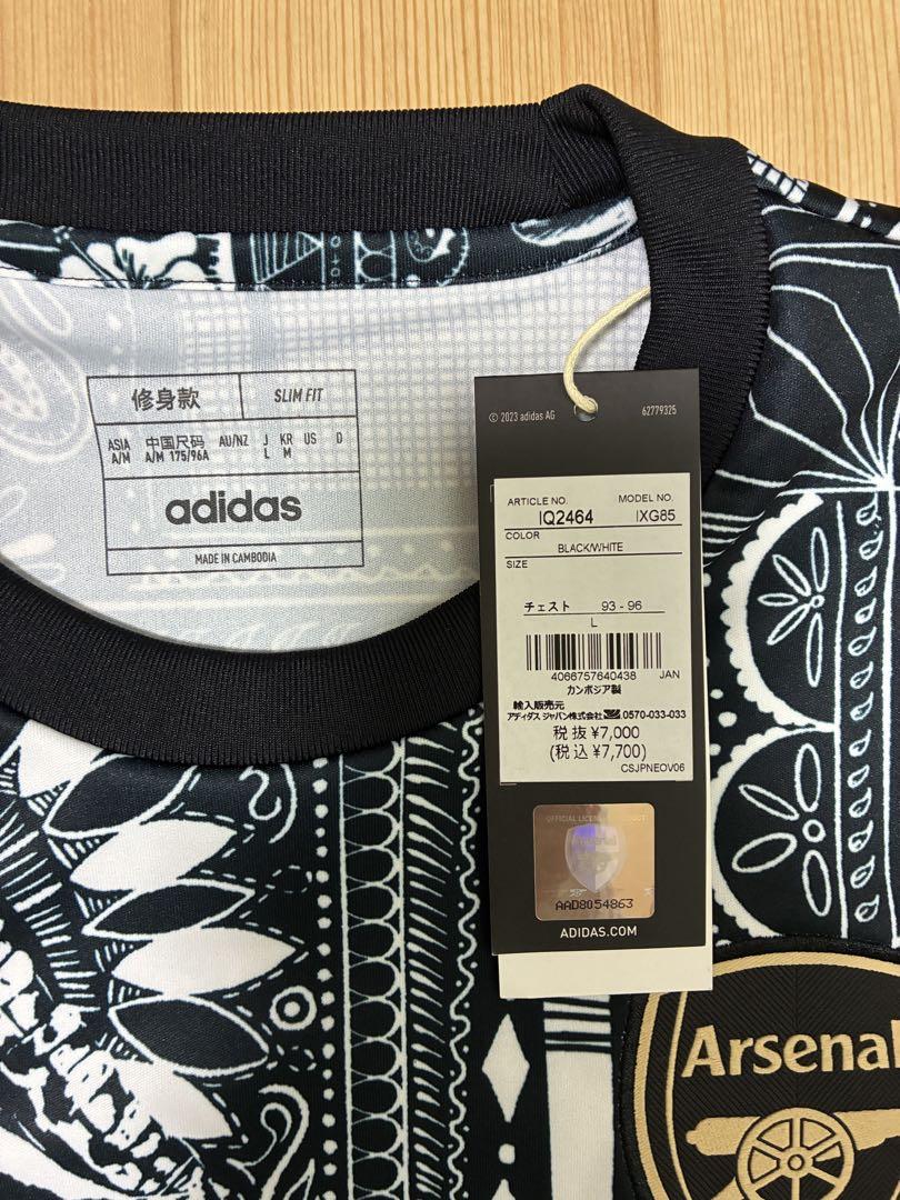 [新品]アーセナル　トレーニングウェア　Lサイズ