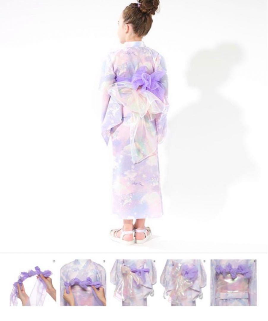 メゾピアノ 120 ユニコーン 浴衣 美品 - メルカリ