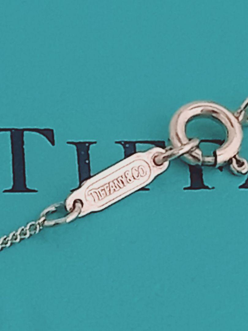 TIFFANY ティファニー クロスリボンモチーフ シルバーネックレス