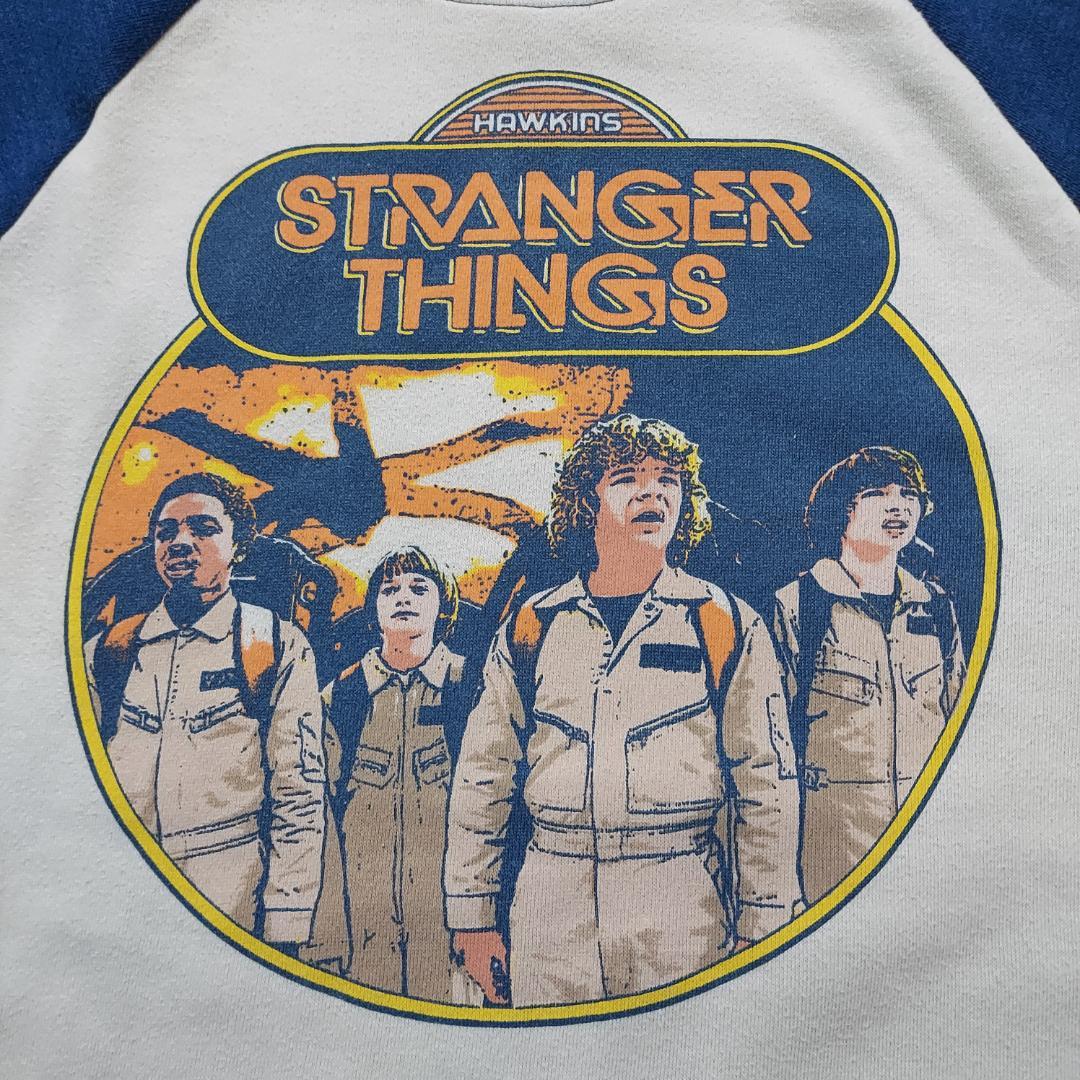 ストレンジャーシングス ゴーストバスターズ ラグランスウェット