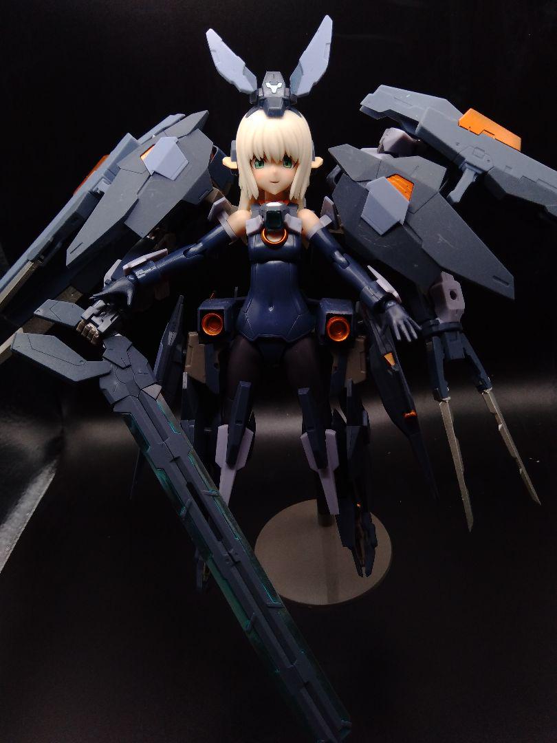 フレームアームズ・ガール　ゼルフィカール　塗装完成品　組立済　プラモデル