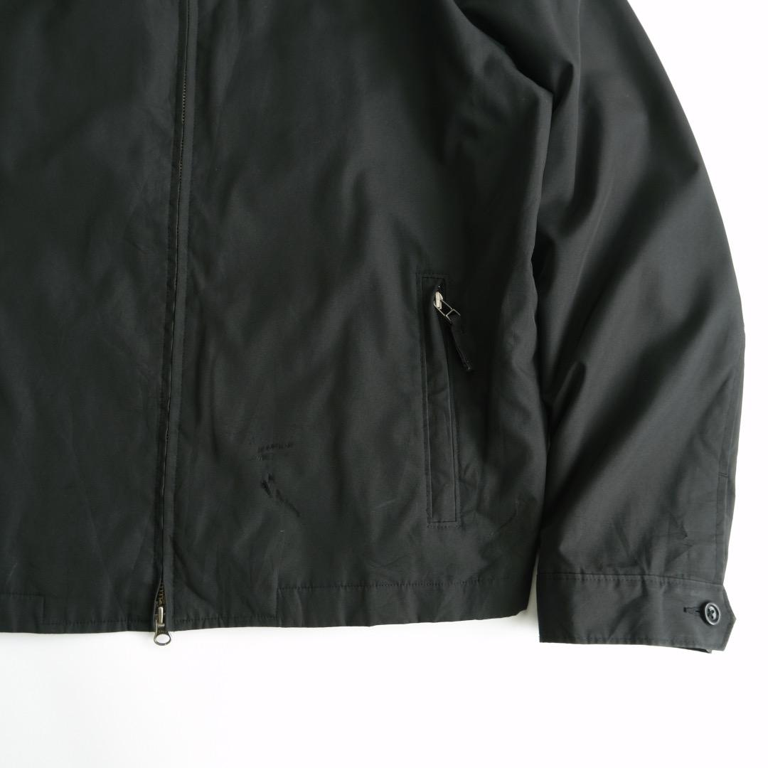 バナナリパブリック 00s ジップアップジャケット　黒　M 古着