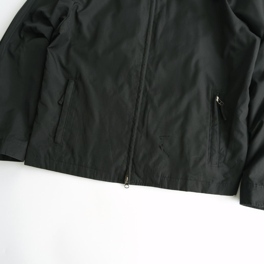 バナナリパブリック 00s ジップアップジャケット　黒　M 古着