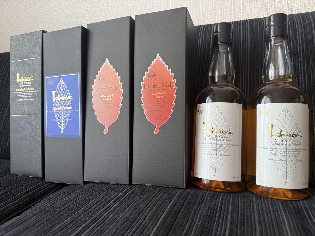 閉店セール開催中‼️Ichiro's Malt ウイスキー6本セット 閉店セール開催中‼️Ichiro's Malt ウイスキー6本セット - メルカリ