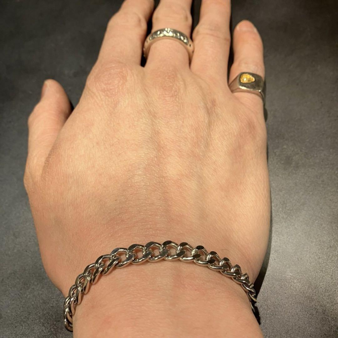 SILVER925 BELT CHAIN BRACELET/シルバー/ブレス