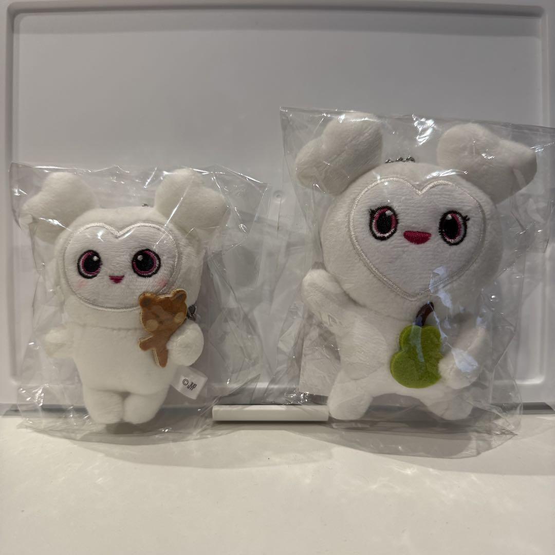 TWICE ダヒョン ダブリー ぬいぐるみマスコットキーホルダー 2点セット