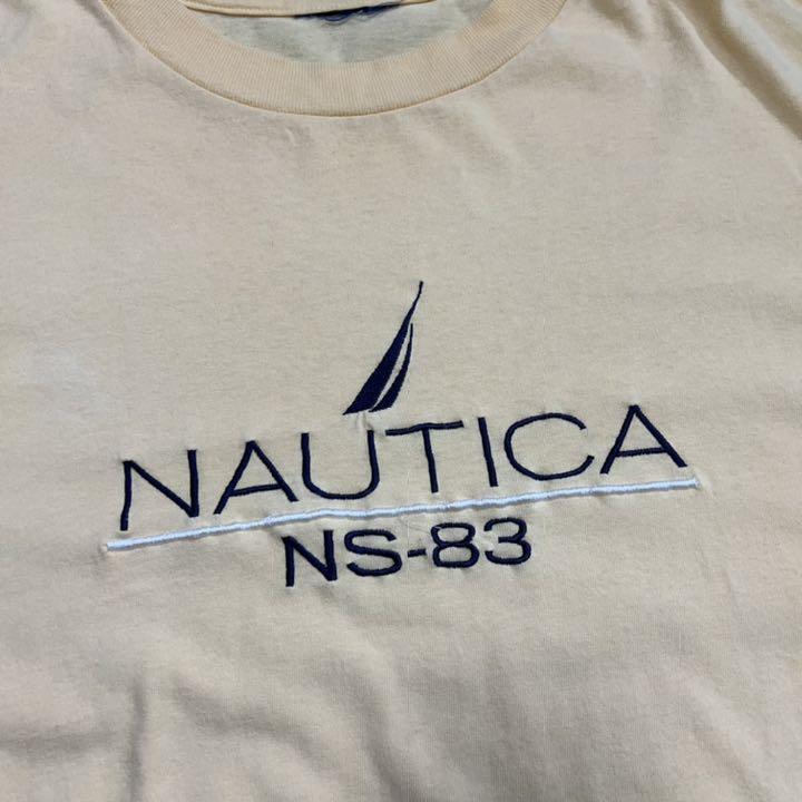 セール大得価 希少 ビッグロゴ刺繍 Tシャツ 3XL相当 51jzx-m81407705471 ノーティカ NAUTICA 安い超激安