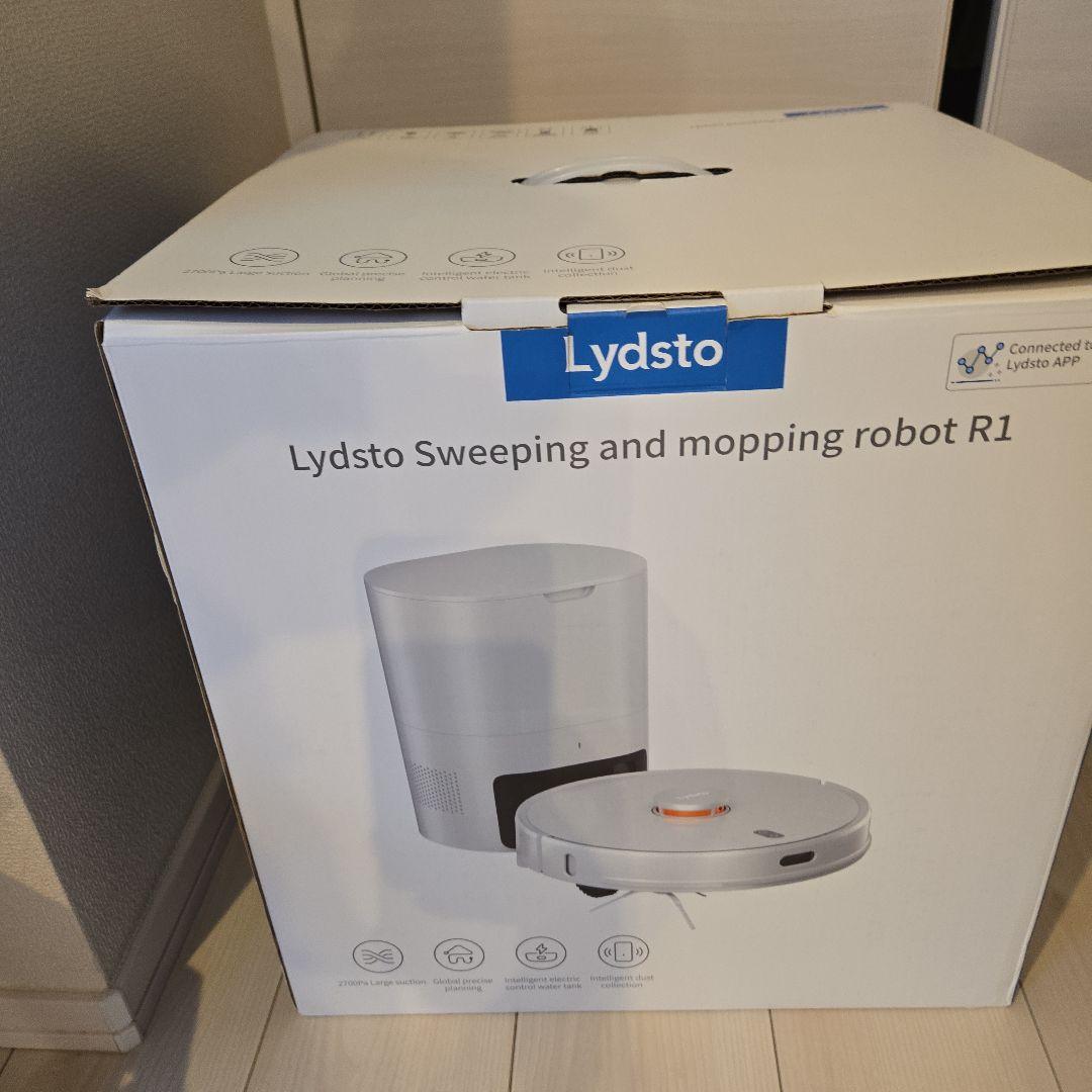 ジャンク品　水拭き乾拭き全自動ロボット掃除機 Lydsto R1箱着き ジャンク品 水拭き乾拭き全自動ロボット掃除機 Lydsto R1箱着き