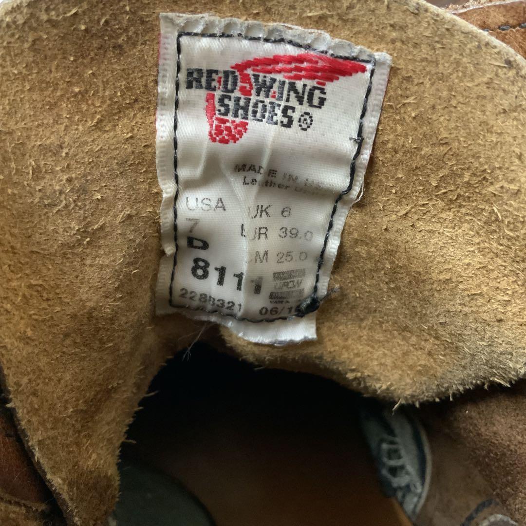 【専用】RED WING 8111 レッドウイング レザーブーツ 25cm