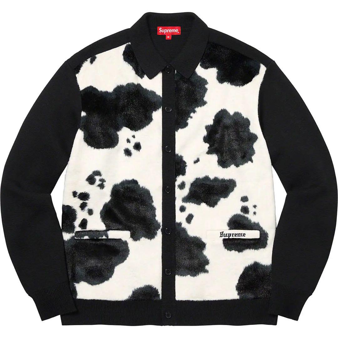 Supreme Cow Print Cardigan 登坂広臣着用