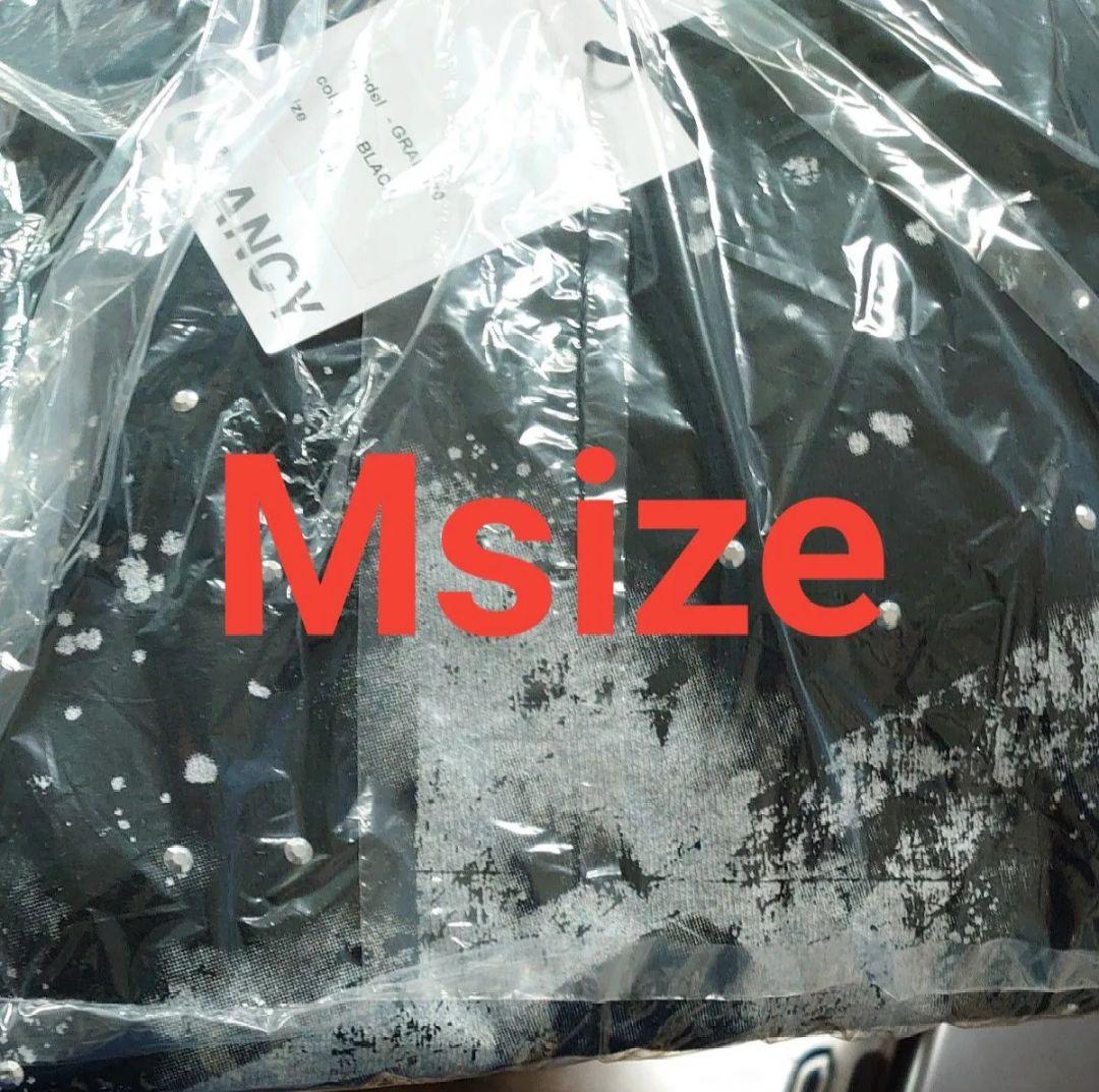 ラインストーンデザイン グラフィックダメージ ロンT グランシー grancyM