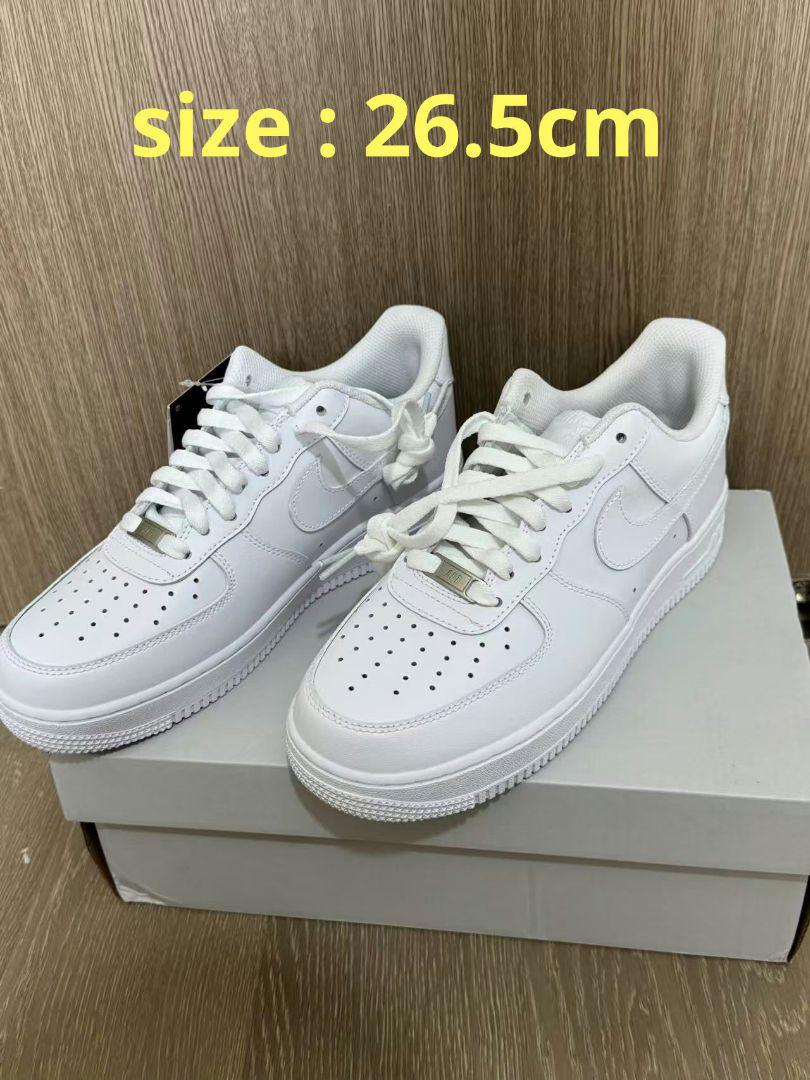 新品】26 5㎝ Nike Air Force 1 Low White/Black ナイキ エア