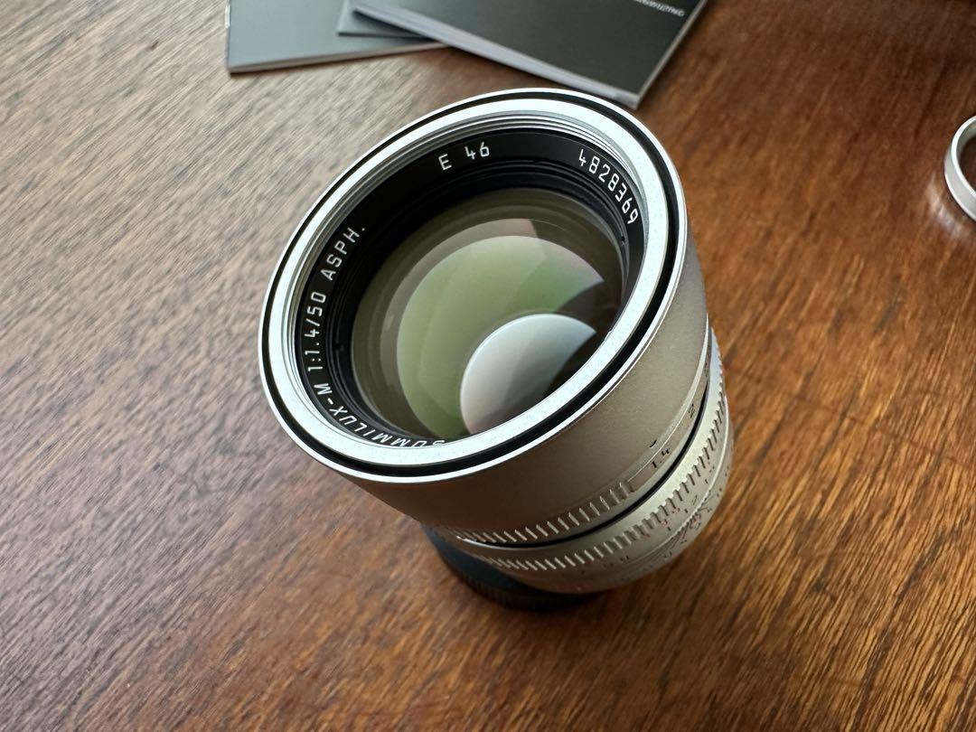 新同品　leica summilux 50mm ASPH. 23年11月新品購入