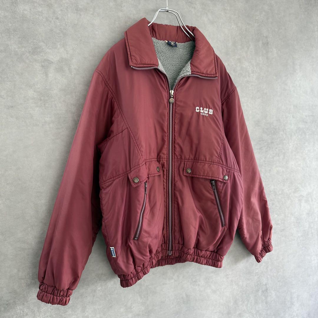 80s CLUB adidas クラブアディダス ボアジャケット Lヴィンテージ
