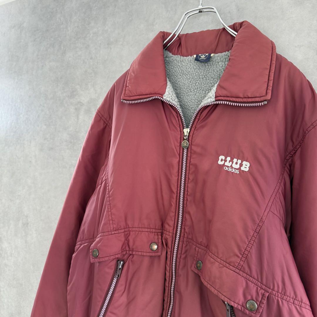 80s CLUB adidas クラブアディダス ボアジャケット Lヴィンテージ