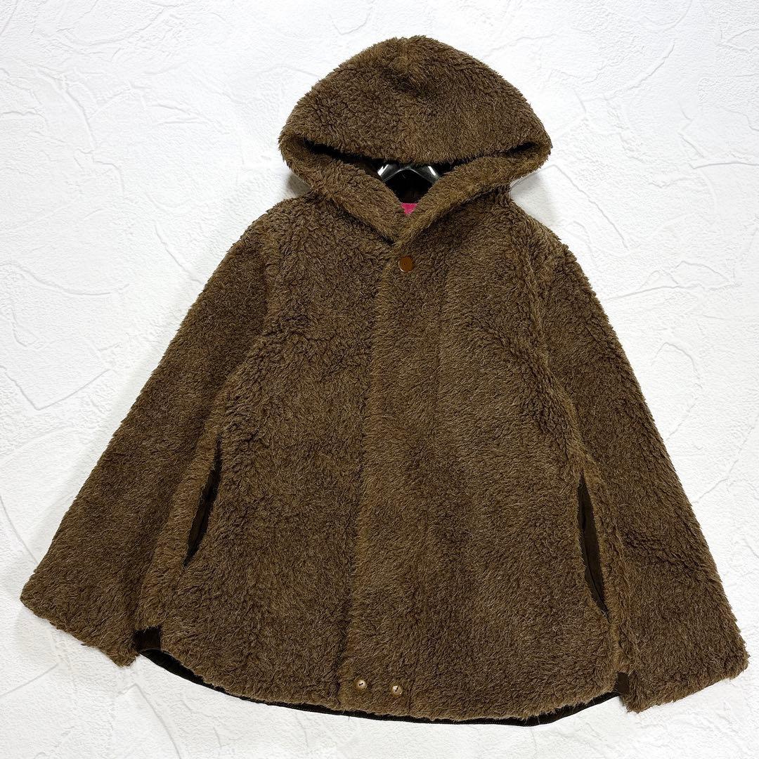2022 パラスパレス ウール アルパカ ボアブルゾン フード付き ジャケット 2022 パラスパレス ウール アルパカ ボアブルゾン フード付き ジャケット