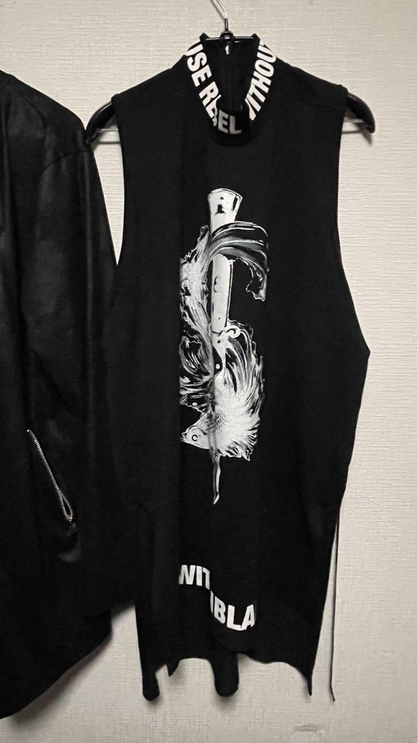 値下げ可HYDE SWITCHBLADE SLEEVELESS HIGHNECKLGB