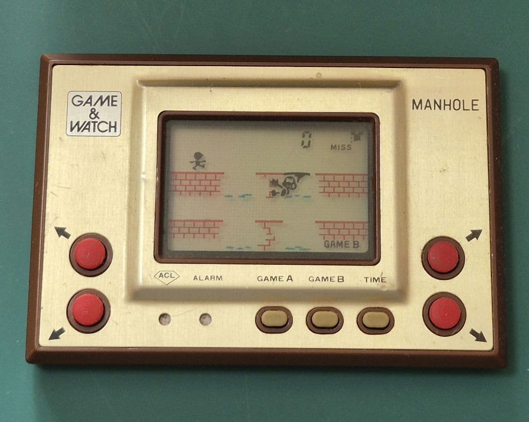 ニンテンドー Game-Watch MANHOLE ゲームウォッチ マンホール任天堂 AR_KOOLFOOD_TN