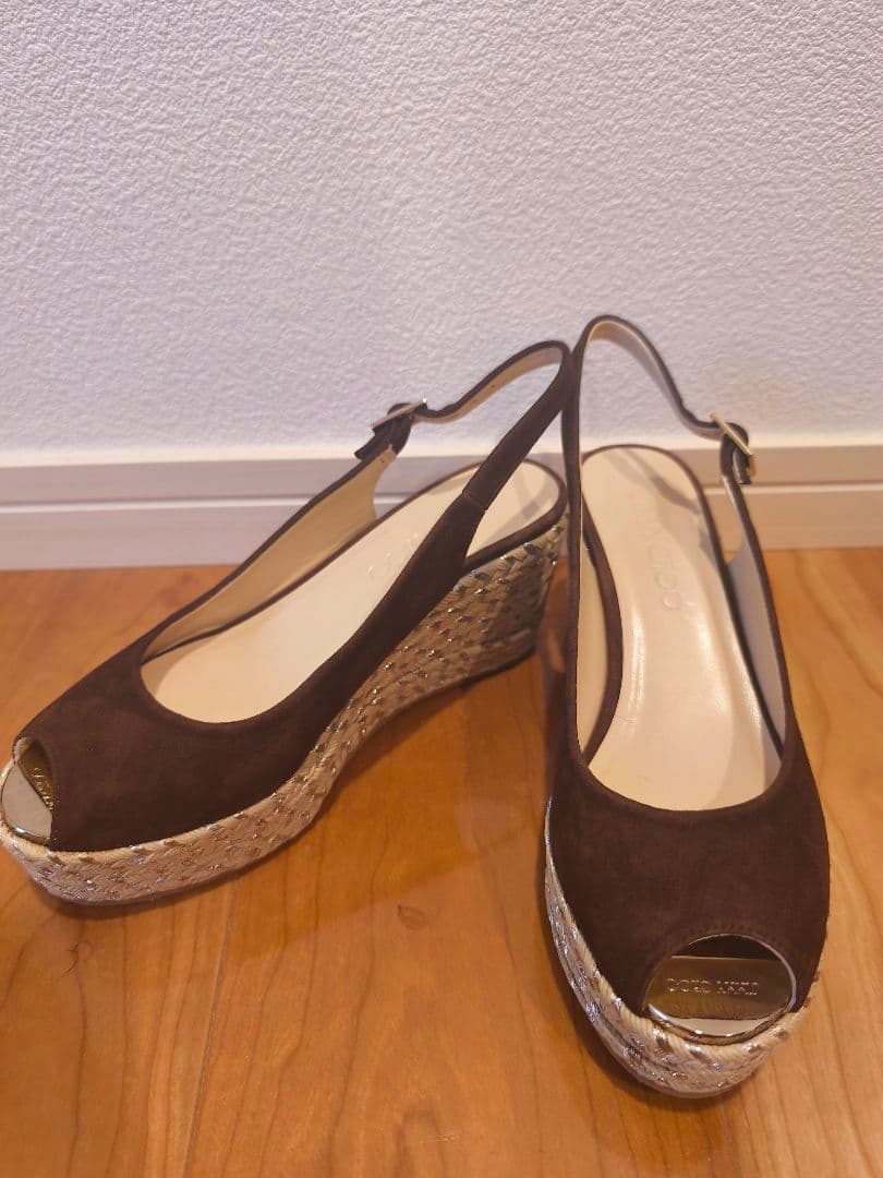 ジミーチュウ ウェッジサンダル ジミーチュウ ウェッジサンダル