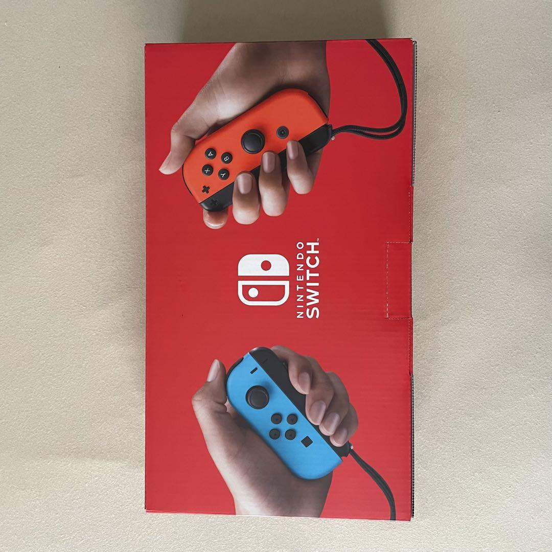 高評価！ Nintendo Joy-Con付き 青/オレンジ 本体 Switch Nintendo Switch