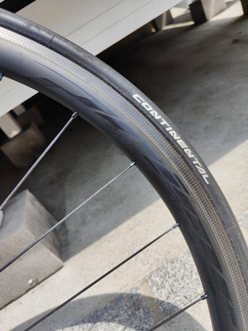 【最終価格】prime BLACK Edition38TUカーボンホイール美品☆
