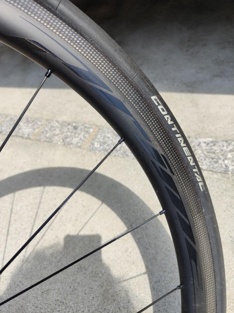 【最終価格】prime BLACK Edition38TUカーボンホイール美品☆